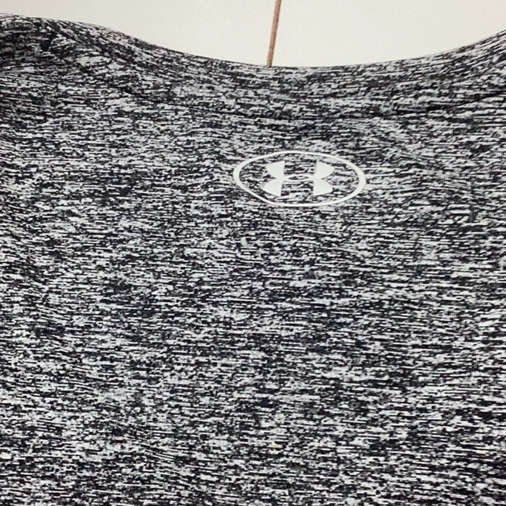 Under Armour Gray Fitted Short Sleeve T-Shirt - Picture 4 of 4